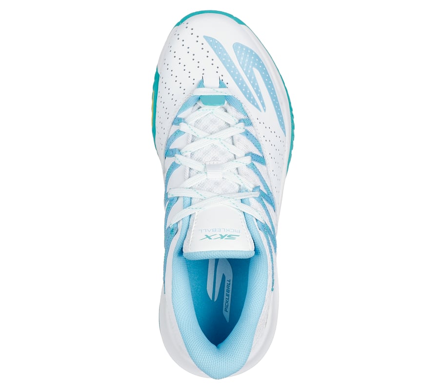 SKECHERS VIPER COURT RALLY White Light Blue