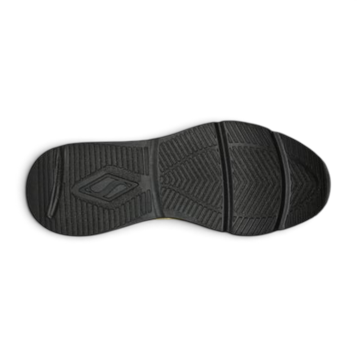 FRG TRES-AIR UNO black sneaker outsole with textured tread pattern and Skechers branding