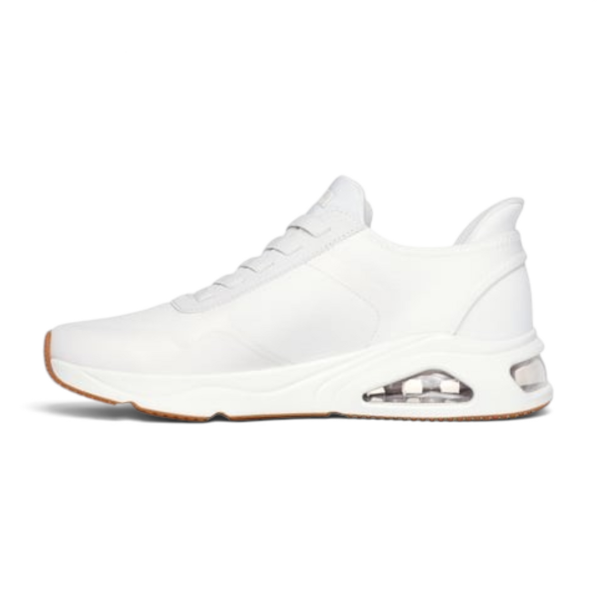 FRG TRES-AIR UNO NECESSAIRY white sneaker with a cushioned air-sole unit and gum rubber outsole