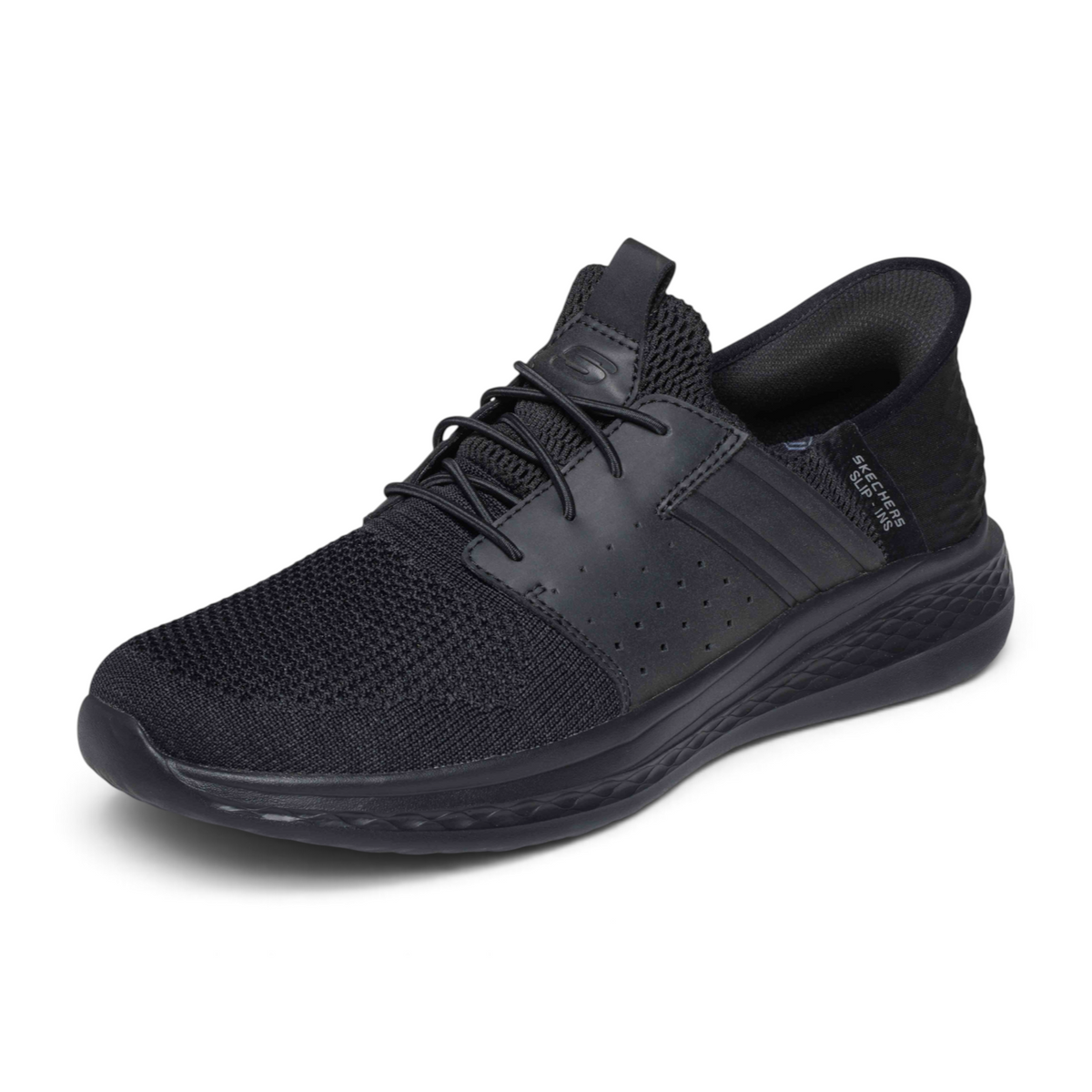FRG SLADE ROYCE OCON black Skechers Slip-ins athletic sneaker with breathable mesh upper and cushioned sole