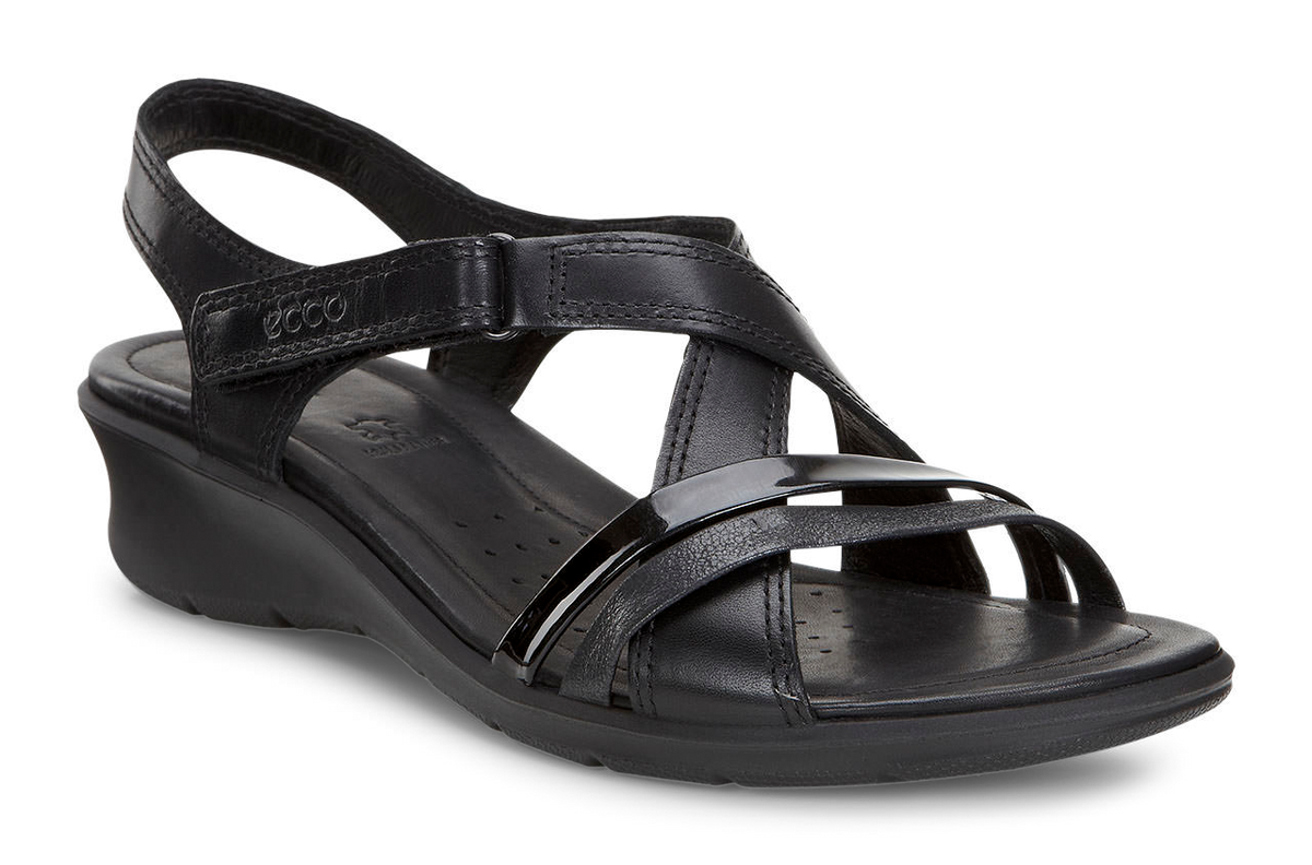 ECCO Felicia Sandal Women Black/Black Fea/For/Softy