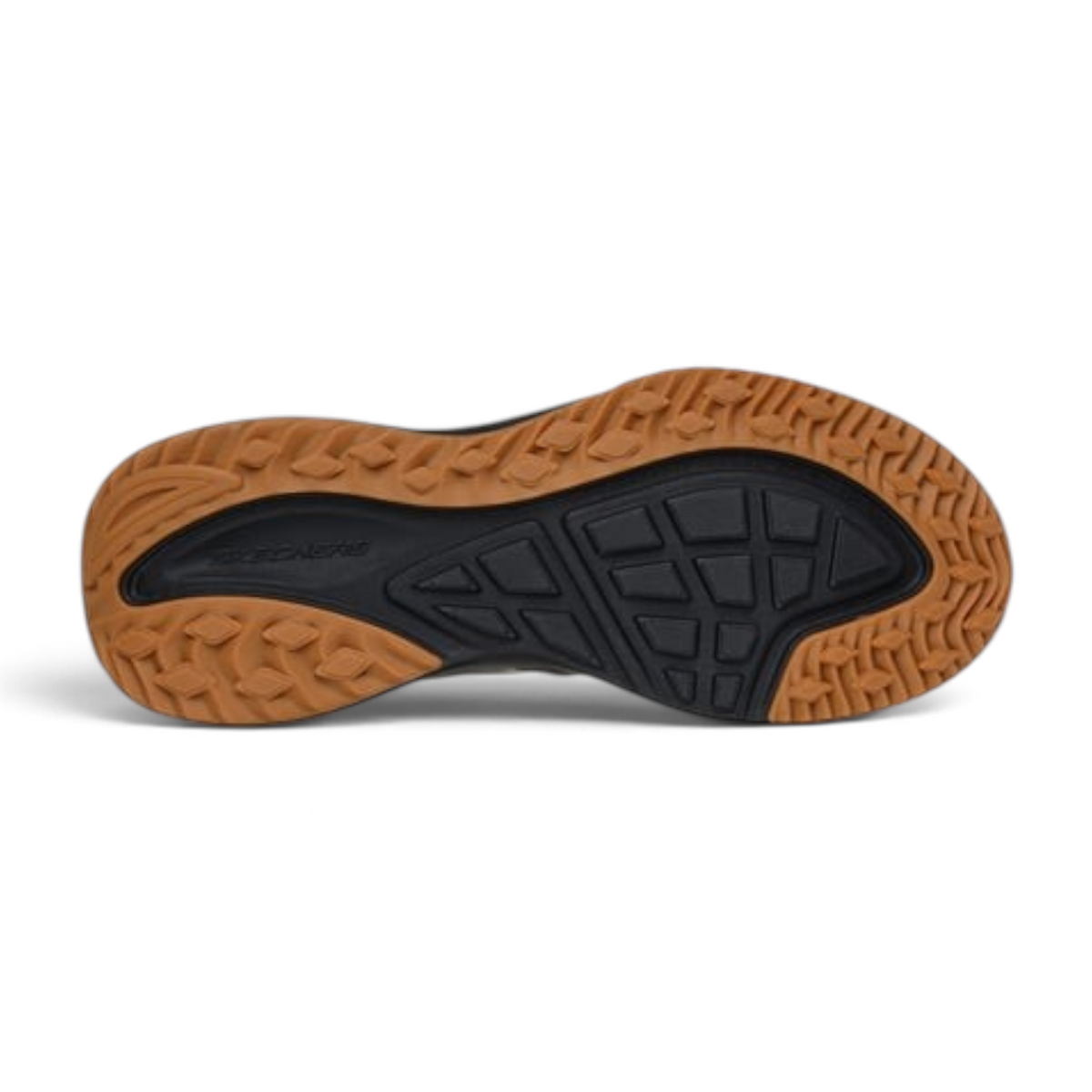 FRG Bounder RSE Zoner sneaker featuring a durable black and gum rubber traction outsole with a rugged tread pattern.