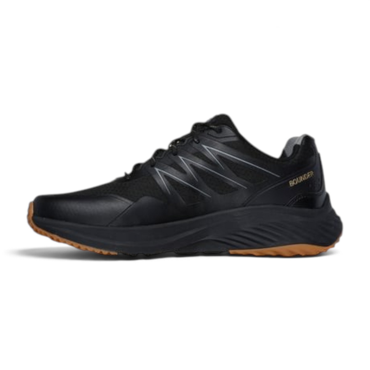 FRG BOUNDER RSE ZONER black athletic sneaker with mesh upper and gum rubber outsole