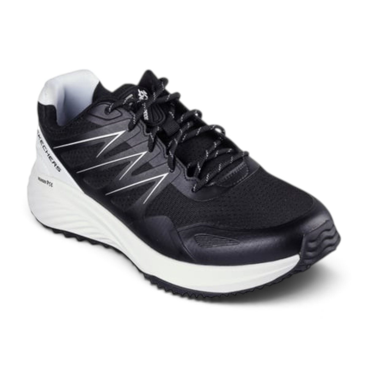 FRG BOUNDER RSE ZONER black athletic sneaker with white midsole and mesh upper for performance and comfort