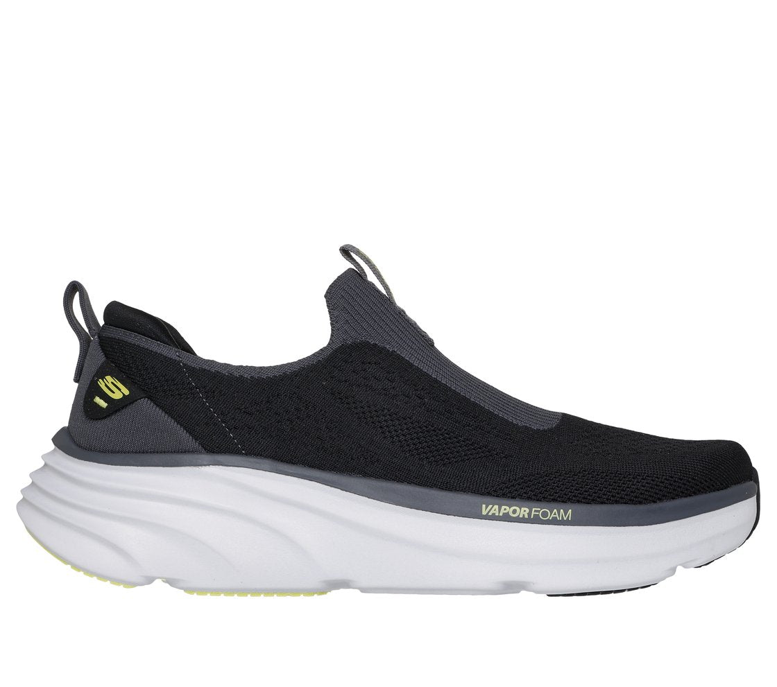 Skechers 3PK Mens Non Terry No Show - Black