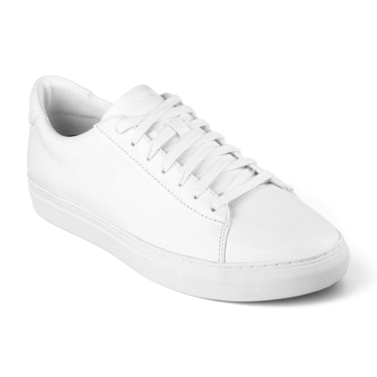 FRG Skechers Arch Fit Legend white premium leather sneakers with a minimalist lace-up design.