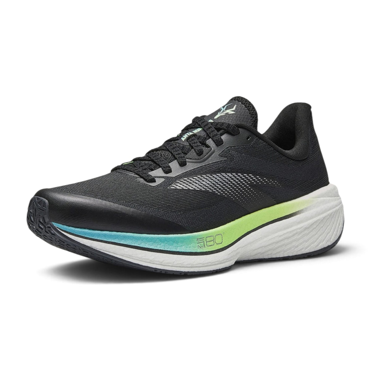 ANTA Running Shoes - Black/Grey/Green