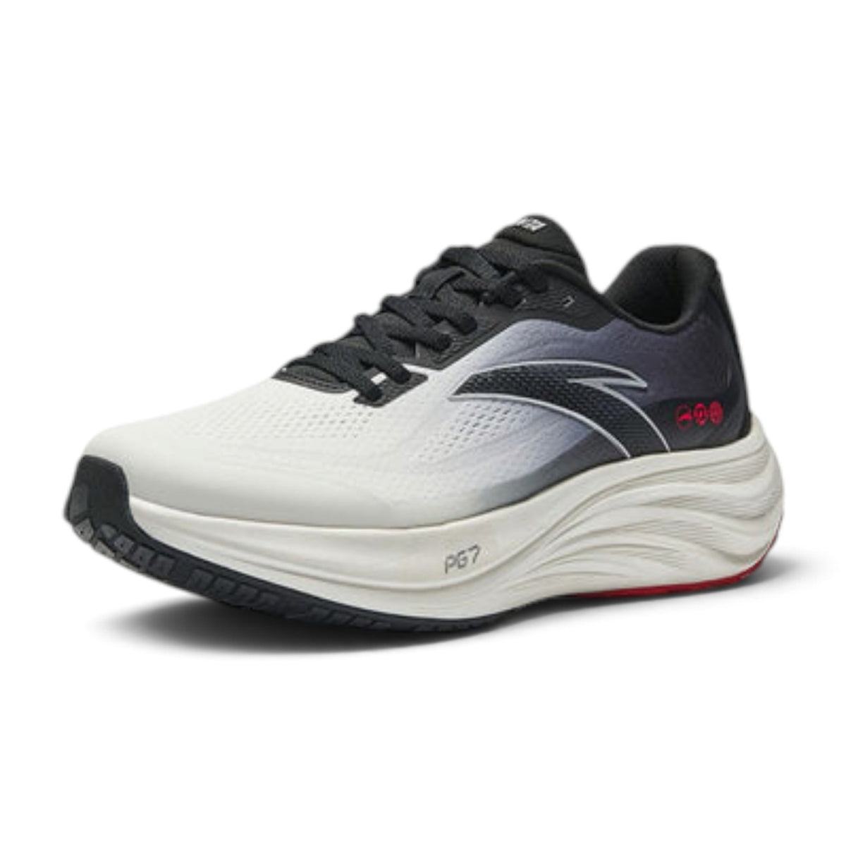 ANTA Running Shoes - White/Black/Silver