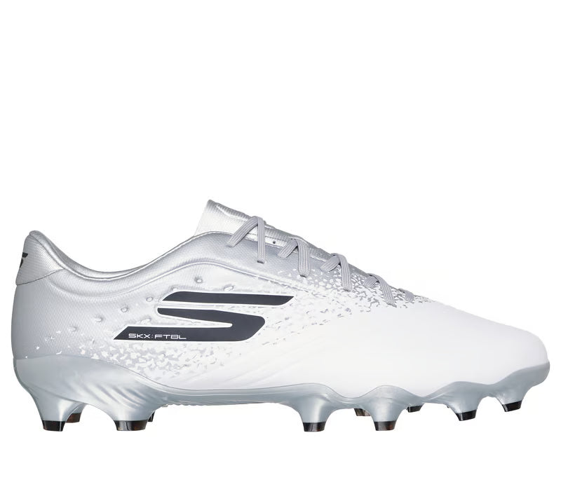 Skechers Gold FG White/Silver