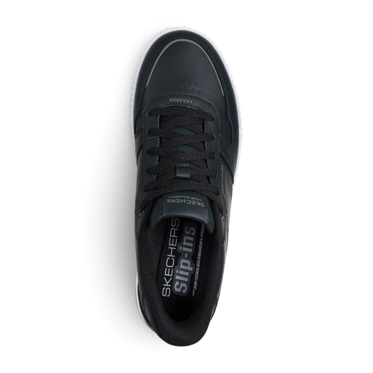 FRG JADE RAKON black Skechers Slip-ins sneaker with memory foam insole, top-down view