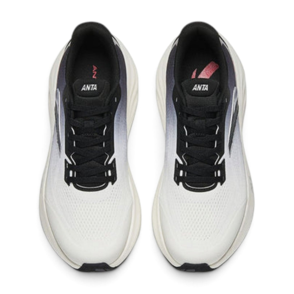 ANTA Running Shoes - White/Black/Silver