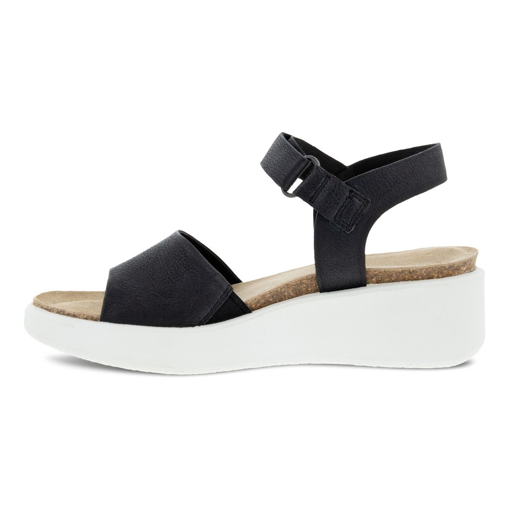 ECCO Flowt Wedge Cork Women Black