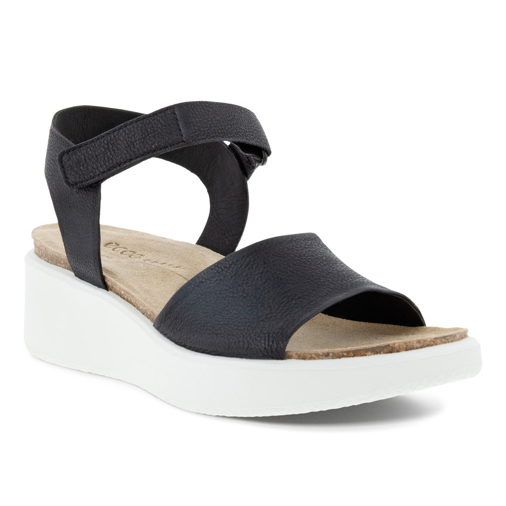 ECCO Flowt Wedge Cork Women Black