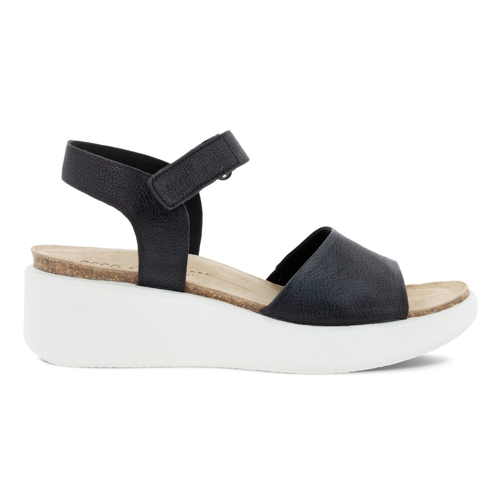 ECCO Flowt Wedge Cork Women Black