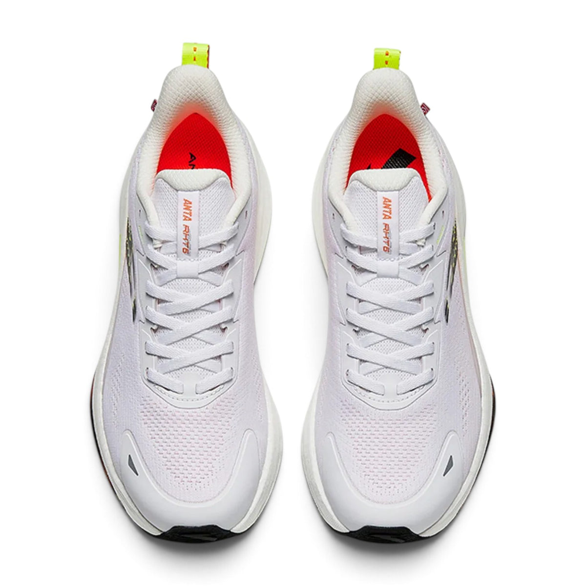 ANTA Running Shoes - White/Orange/Green