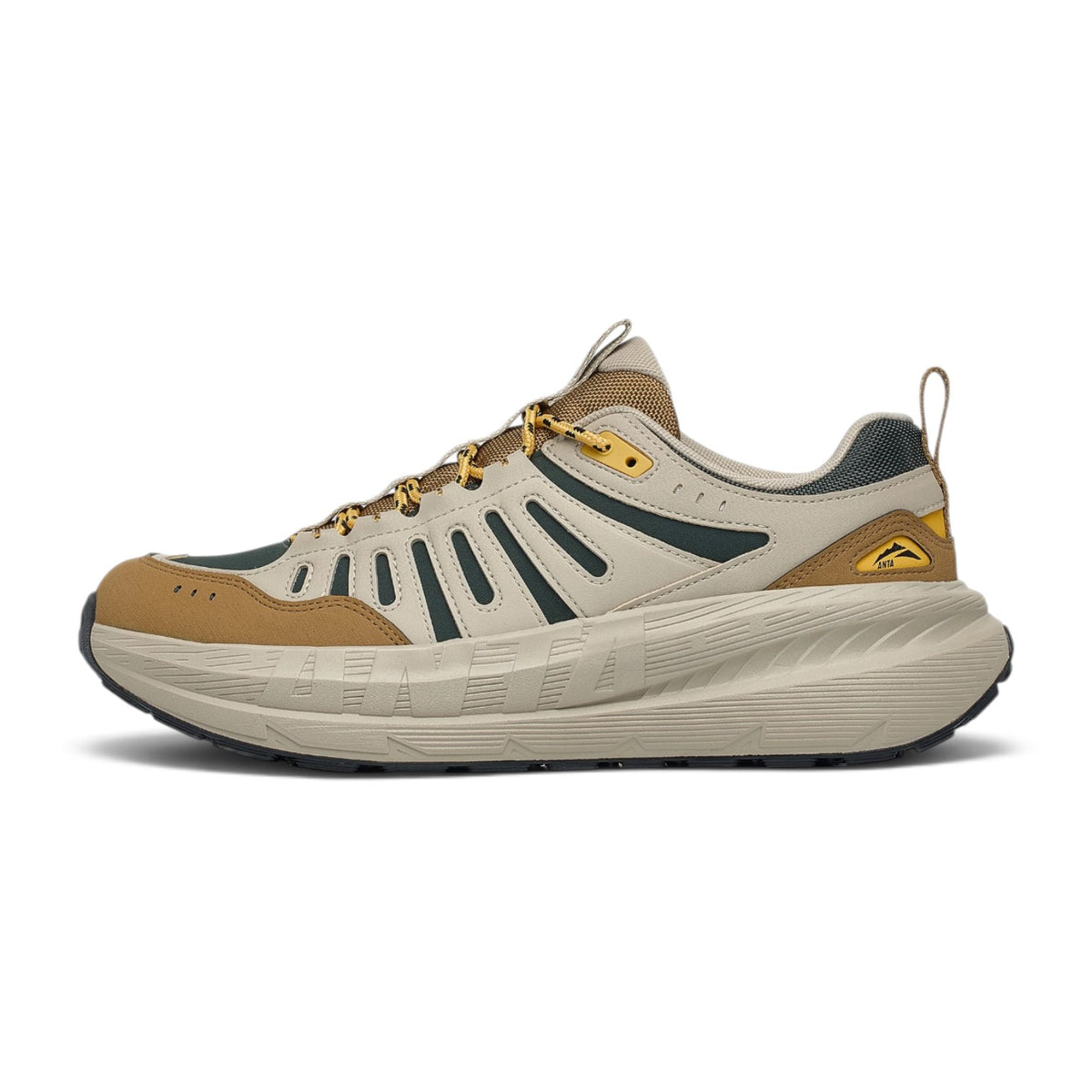ANTA Casual Shoes - Brown/Green/Beige