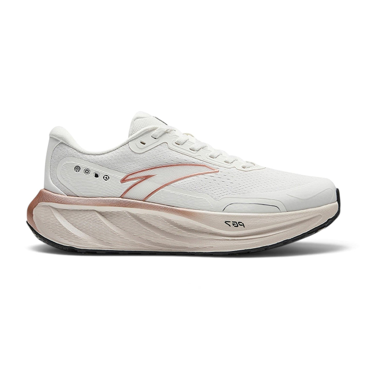 ANTA Running Shoes - White/Gold