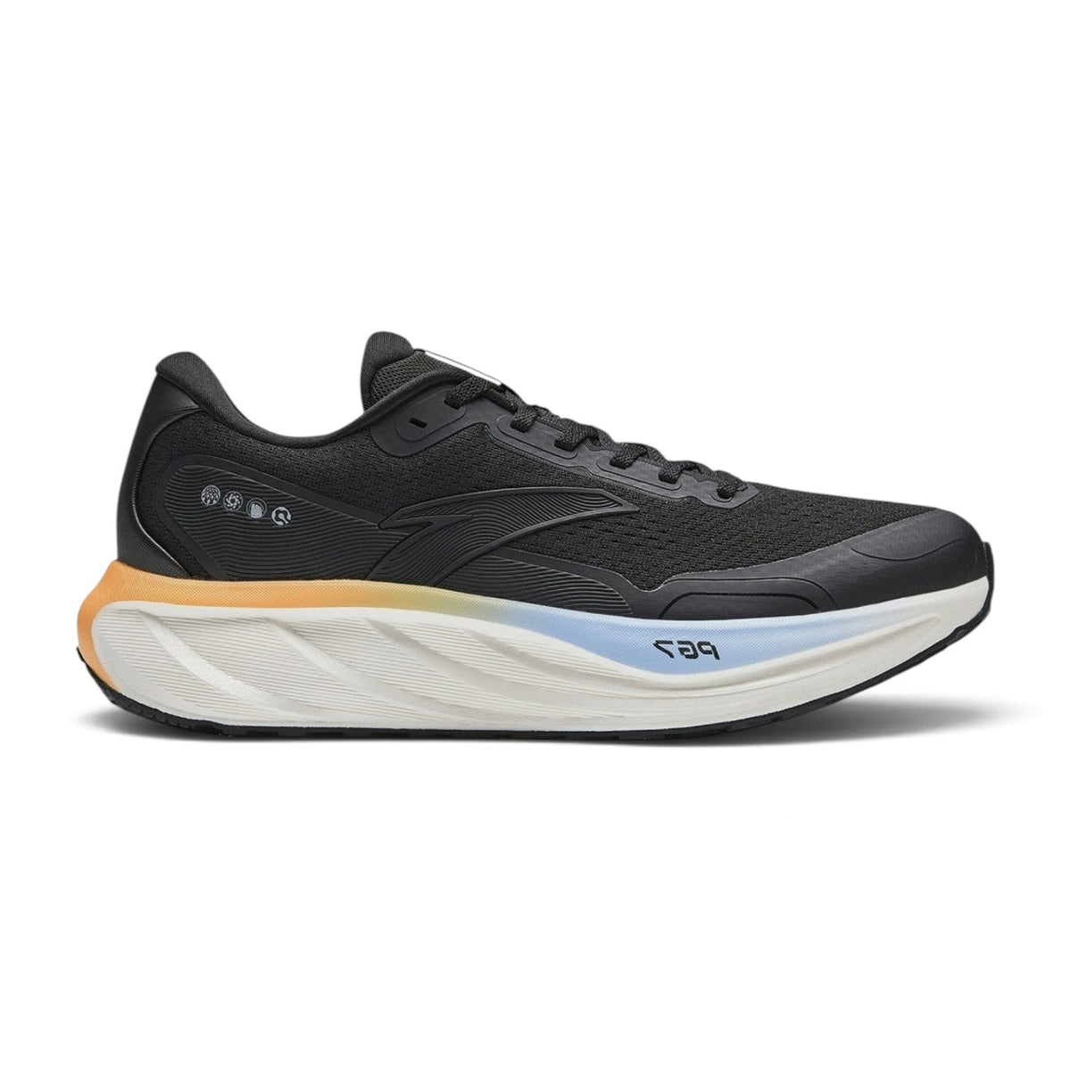 ANTA Running Shoes - Black/White/Orange