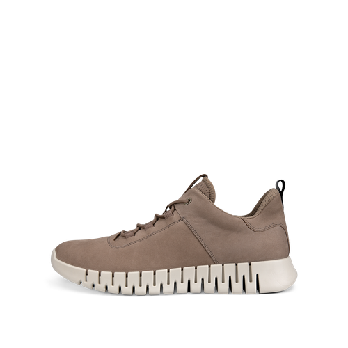 ECCO Gruuv Men Taupe Teardrop