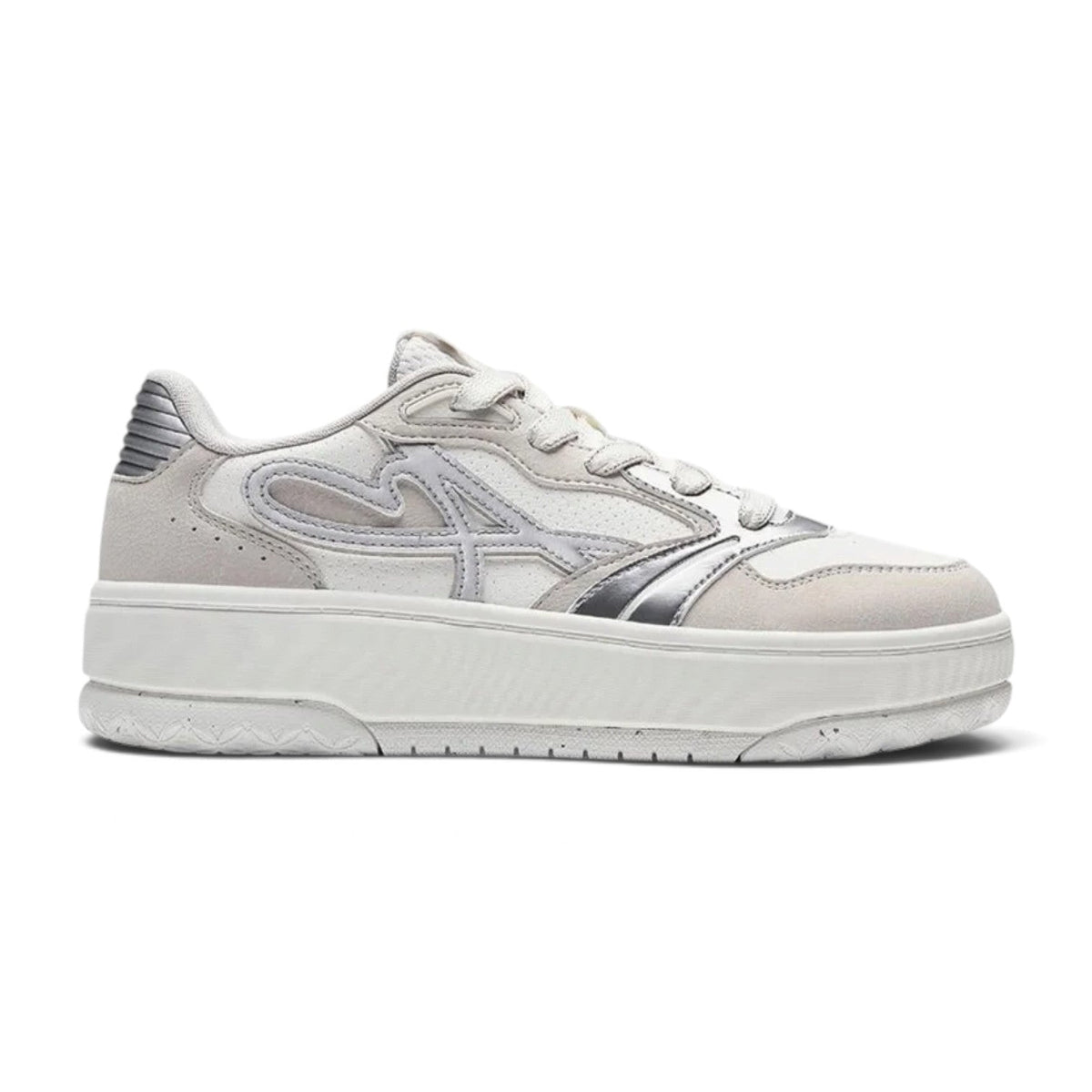 ANTA X-Game Shoes - White/Grey/Silver