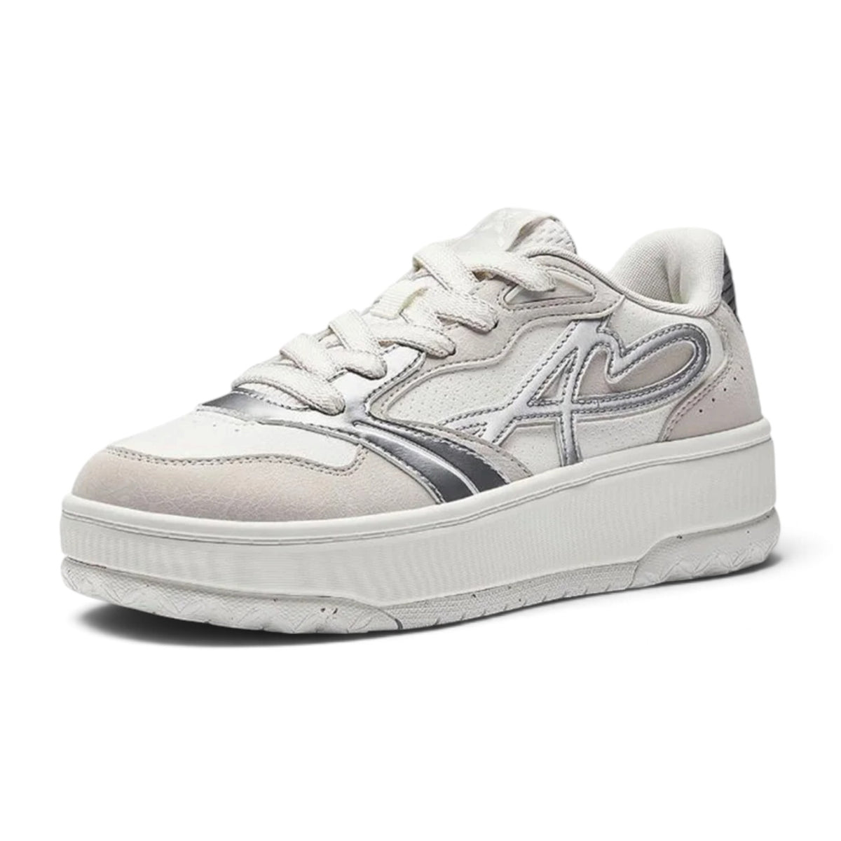 ANTA X-Game Shoes - White/Grey/Silver