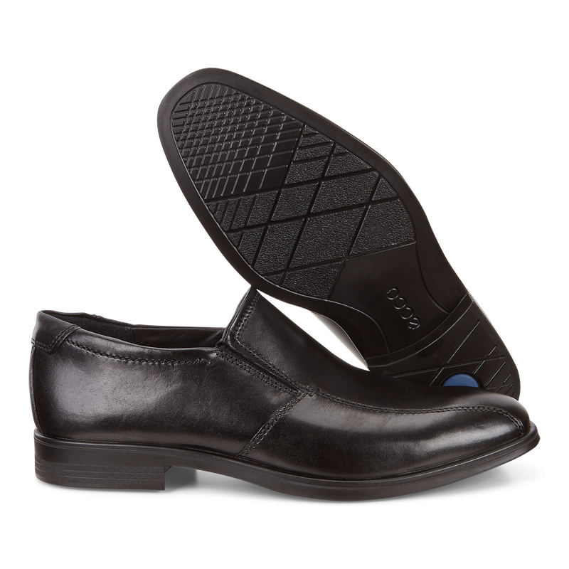 ECCO Melbourne Men Black Santiago
