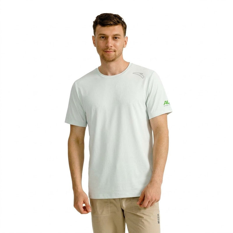 ANTA A-Chill Touch Running Short Sleeve T-Shirt Grey