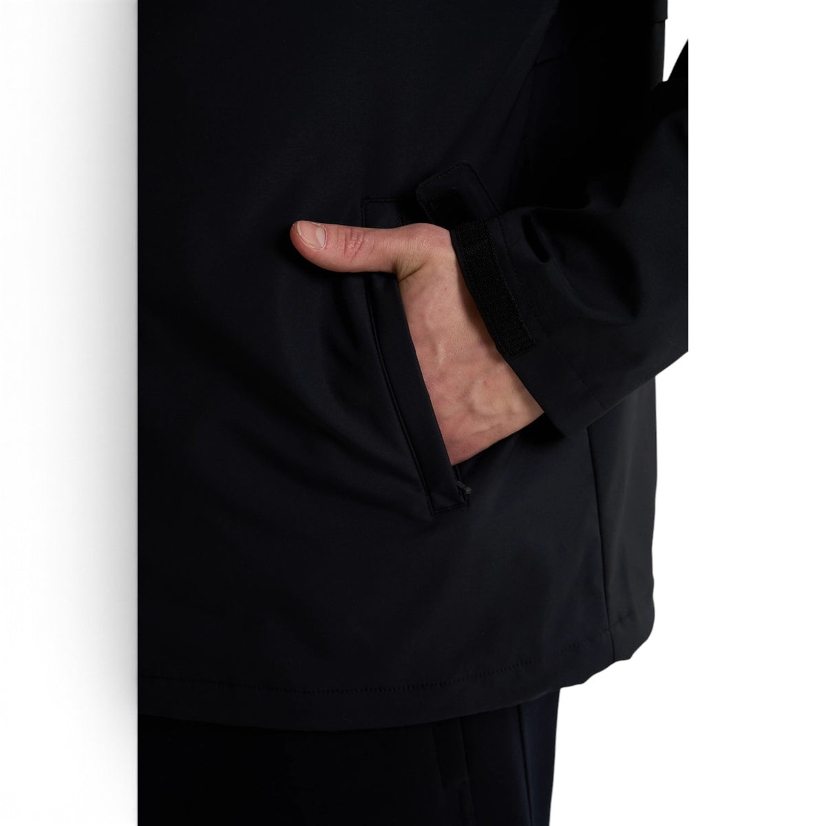 ANTA Woven Track Top - Black