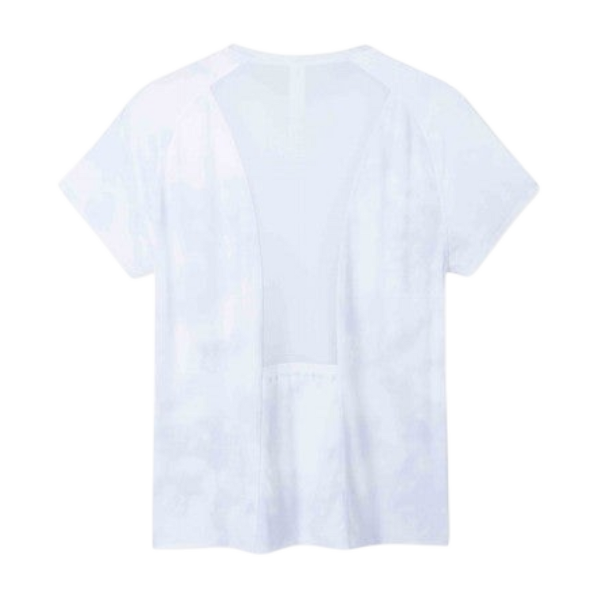 FRG ANTA A-Cool running t-shirt in ice crystal violet with breathable mesh back panel for active workouts