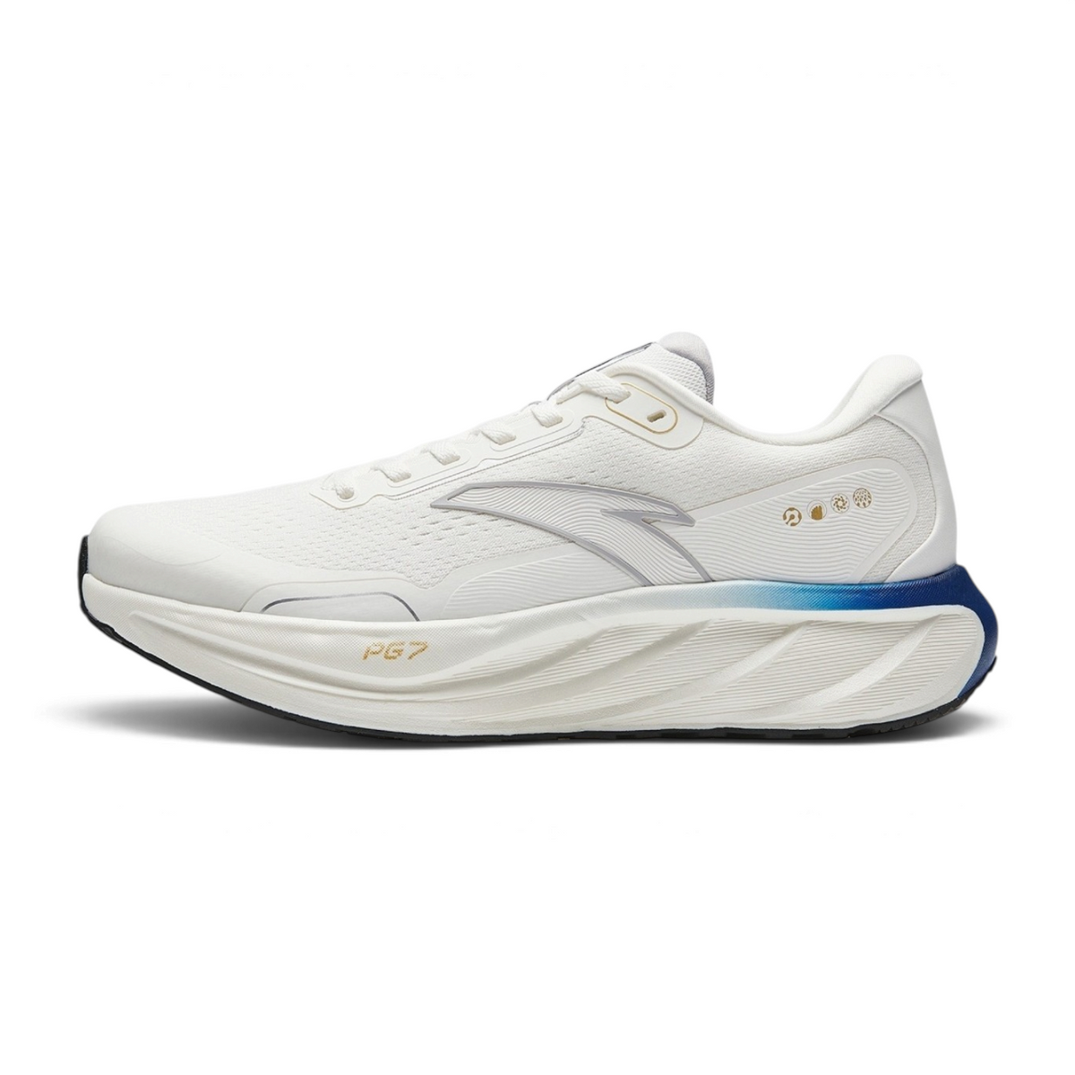 ANTA Running Shoes White/Grey/Gold