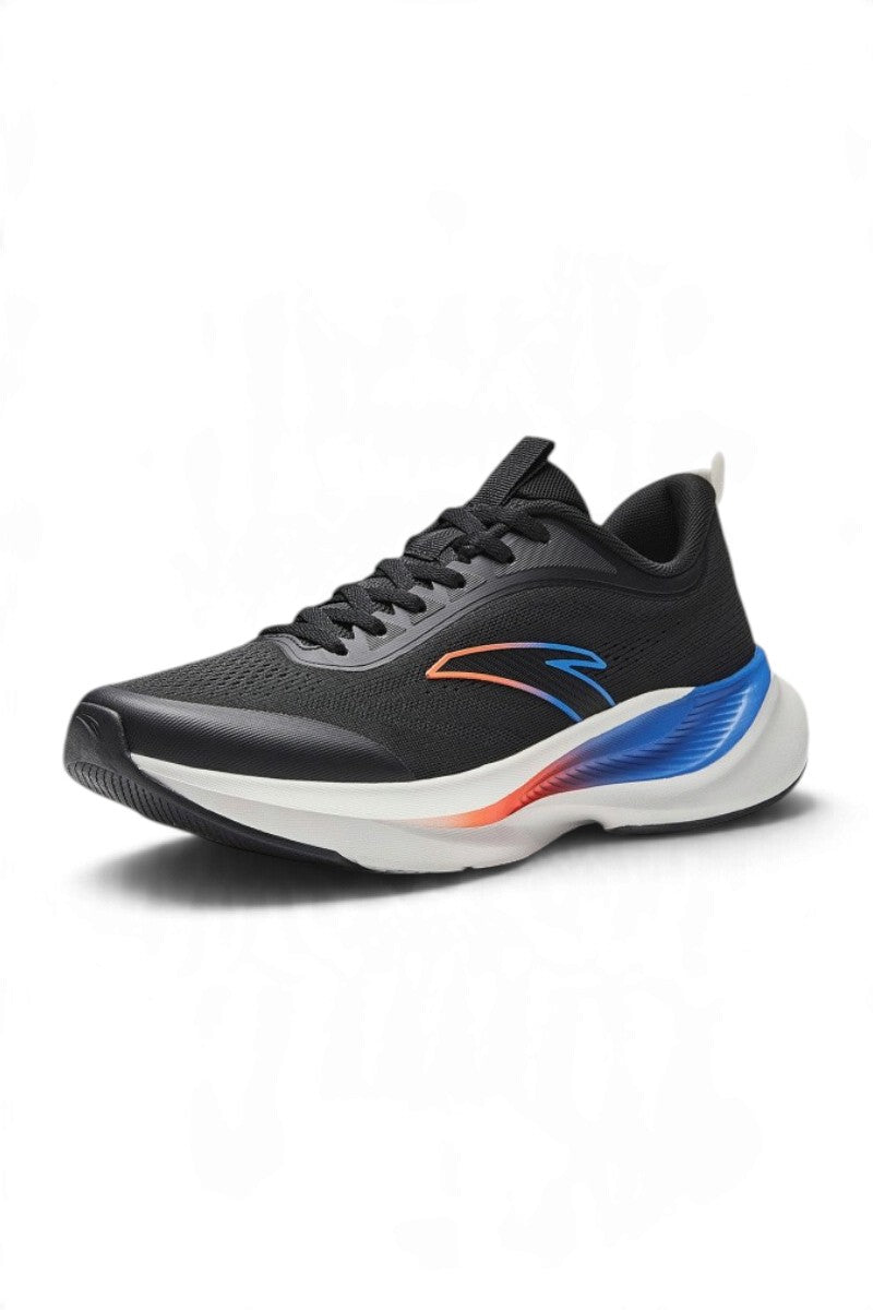 ANTA Men’s Cloudrise Running Shoes in Black/White – product view 2