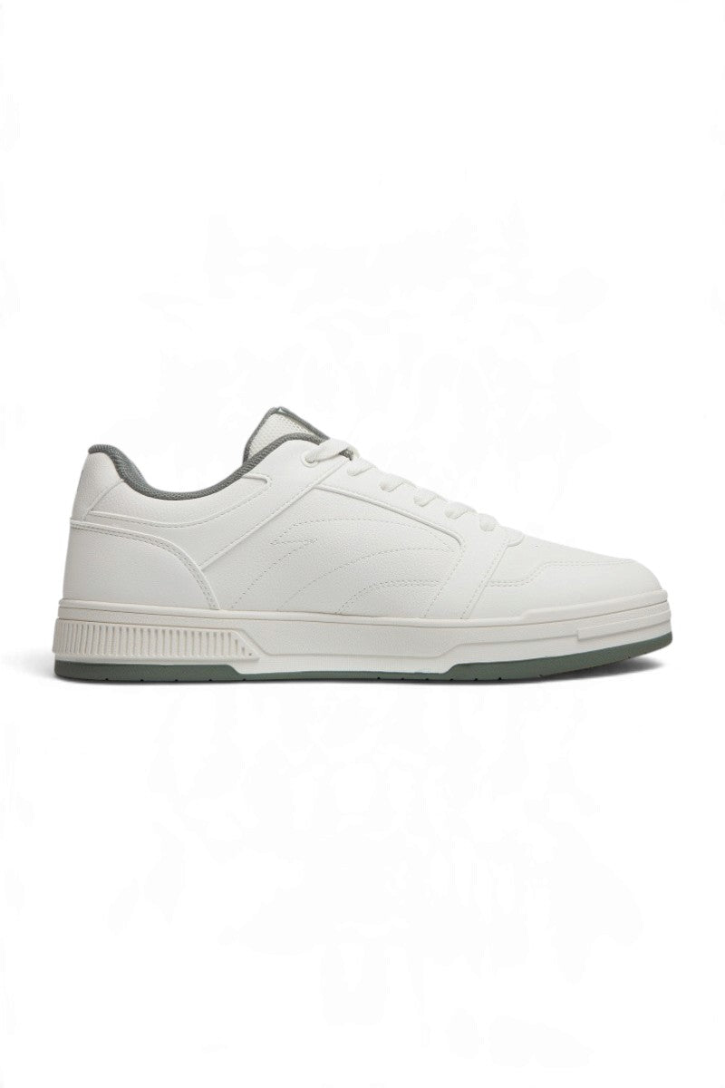 ANTA Men’s RIVERS Lifestyle Sneakers in Beige/Green – product view 3