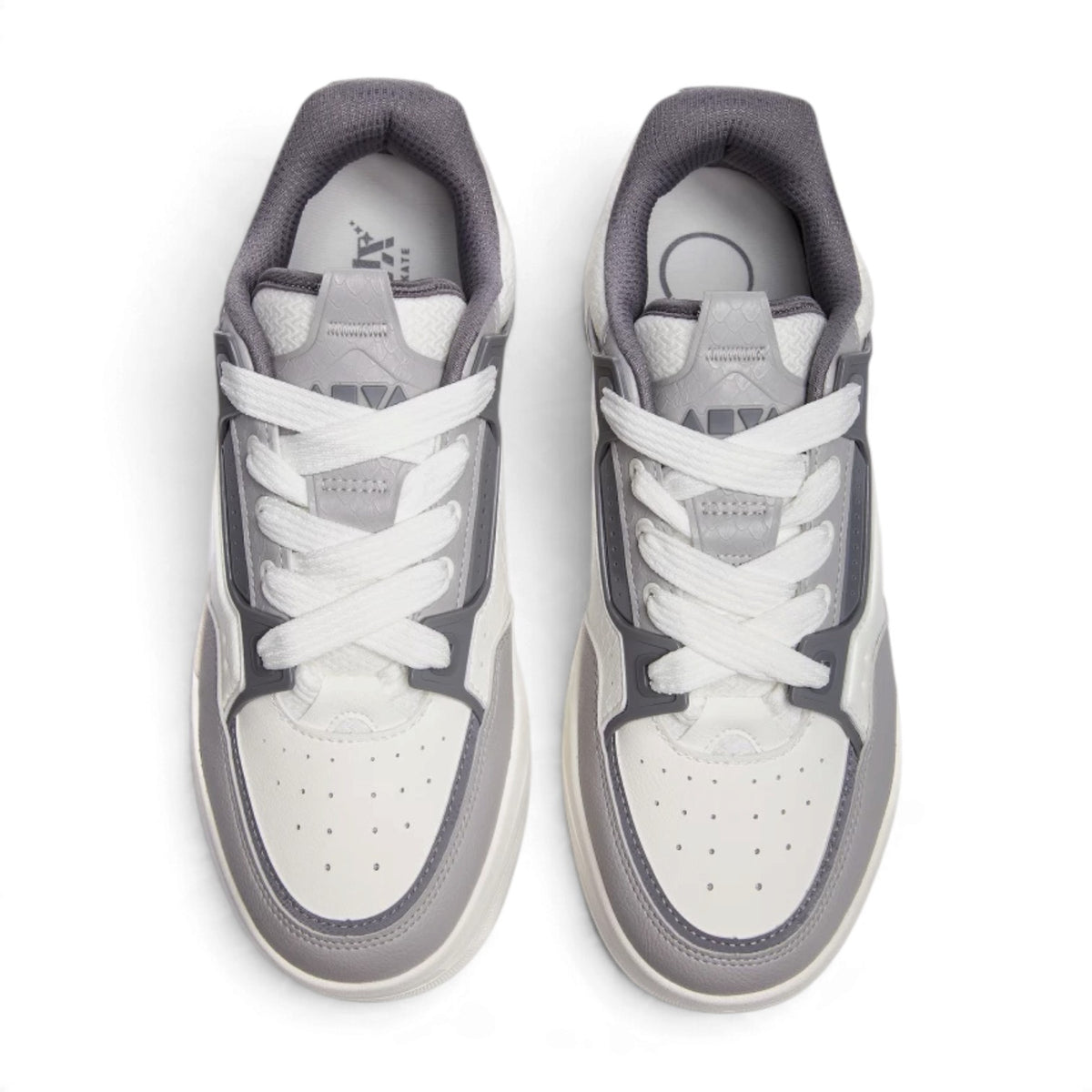 ANTA Men’s AOJIE Lifestyle Sneakers in Beige/Grey/Dark Grey – product view 1
