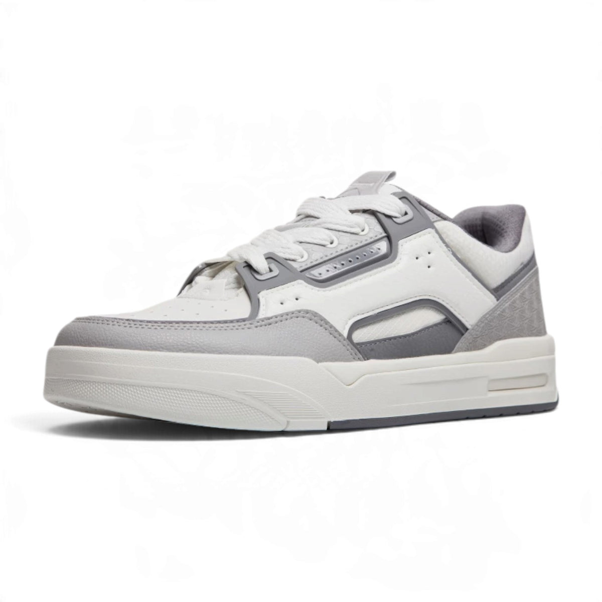 ANTA Men’s AOJIE Lifestyle Sneakers in Beige/Grey/Dark Grey – product view 3