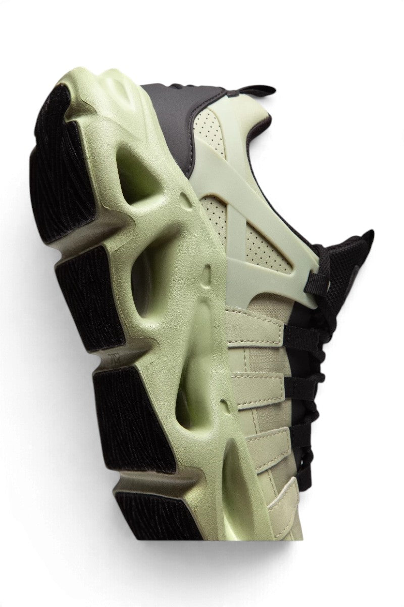 ANTA Men’s STREET RUNNER Casual Shoes in Green/Black – product view 7