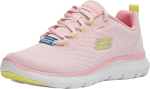 Skechers Flex Appeal 5.0 Pink Yellow