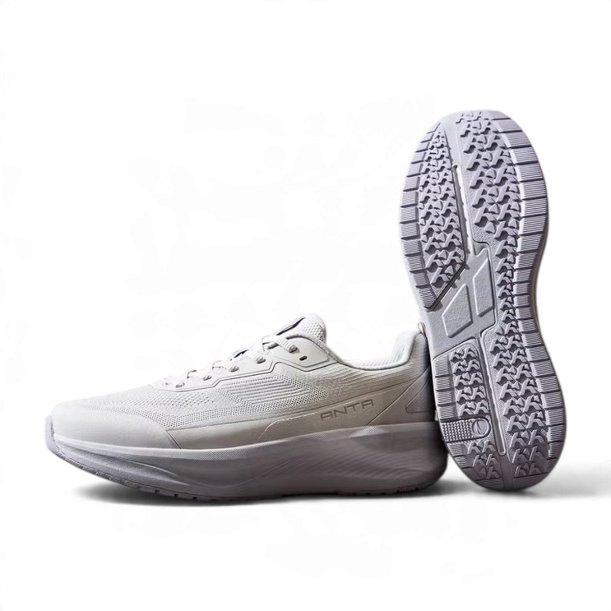 ANTA Women’s EBUFFER Training Shoes in Light Grey – product view 4