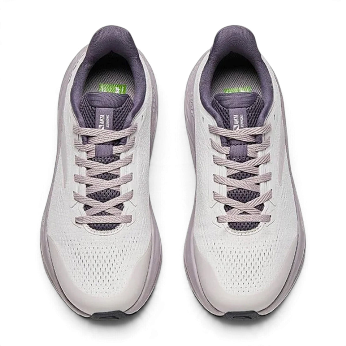 ANTA Women’s Running Shoes in Light Grey/Dark Grey/Rose Pink – product view 3