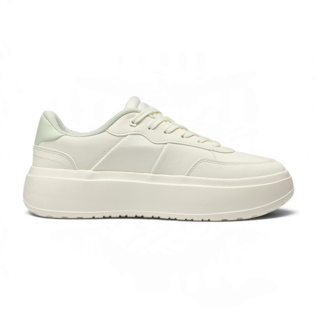 ANTA Women’s Lifestyle Sneakers in Beige/Green – product view 2