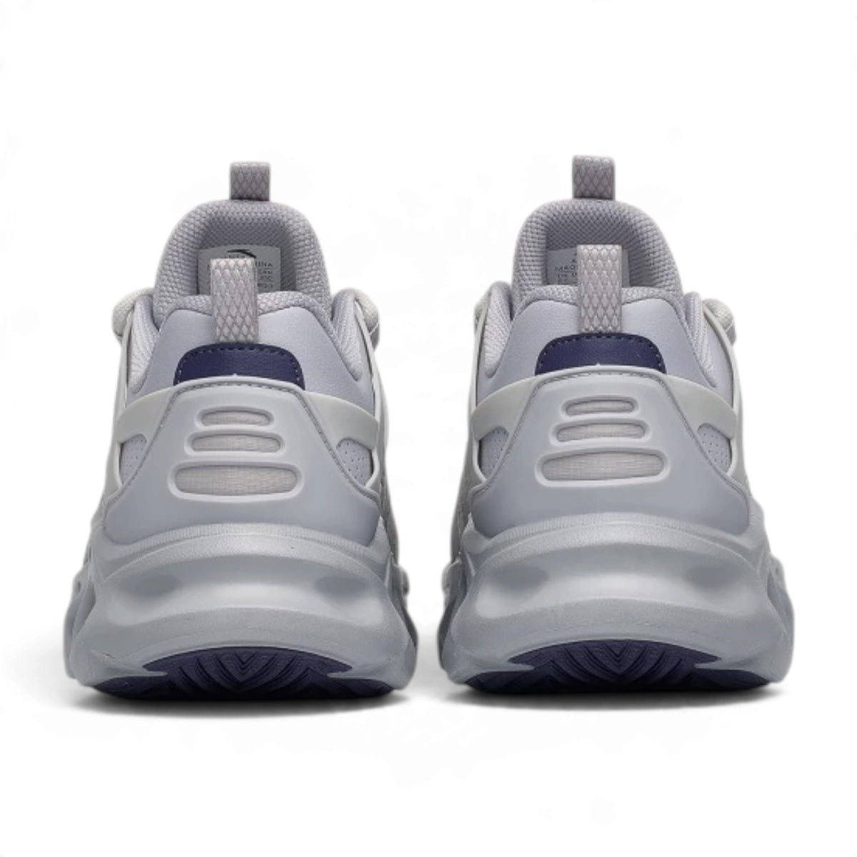 ANTA Women’s GRID RUNNER Casual Shoes in Grey/Cloud Grey – product view 4