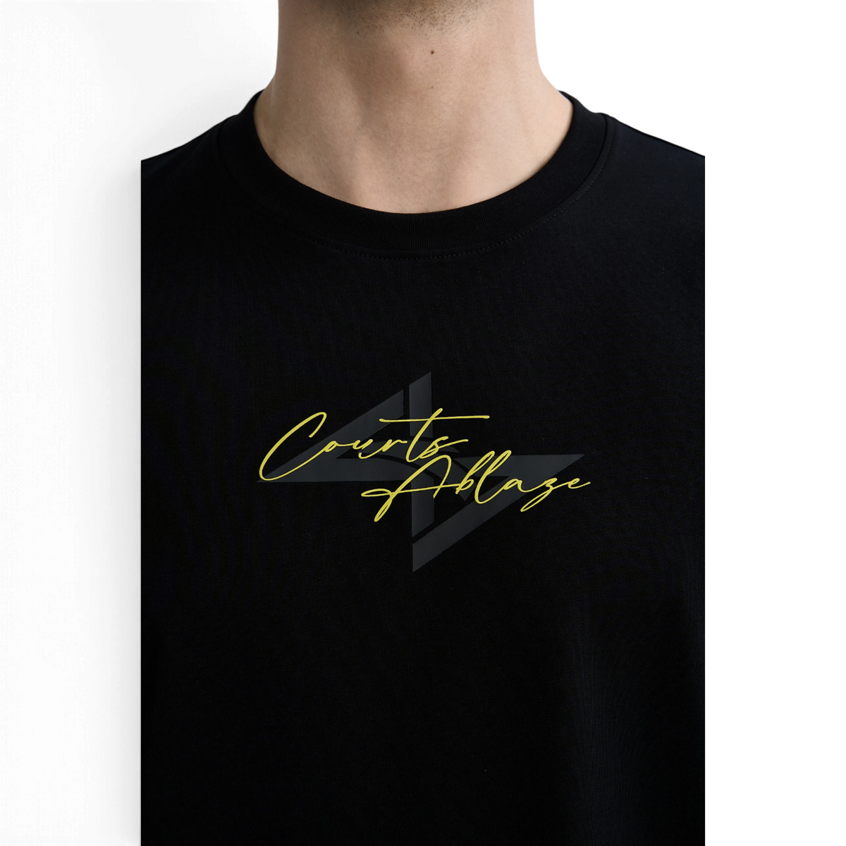 ANTA SS TEE BLACK
