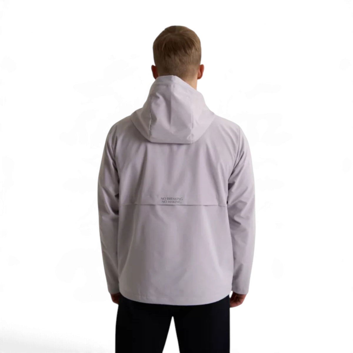 ANTA Men’s KT Woven Track Top in Light Grey – product view 2