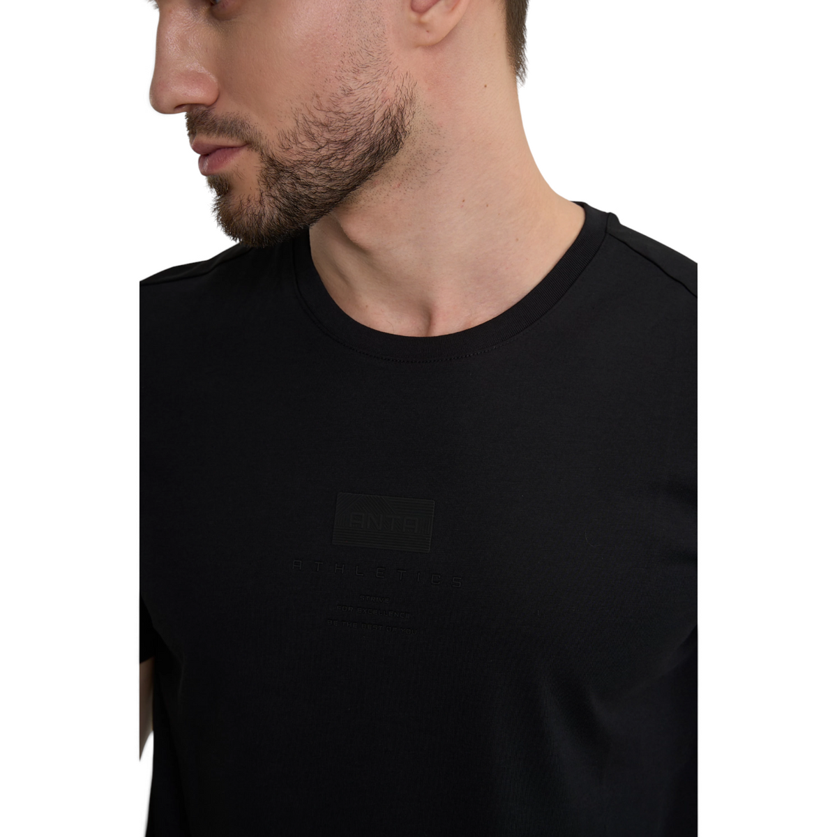 ANTA SS TEE BLACK