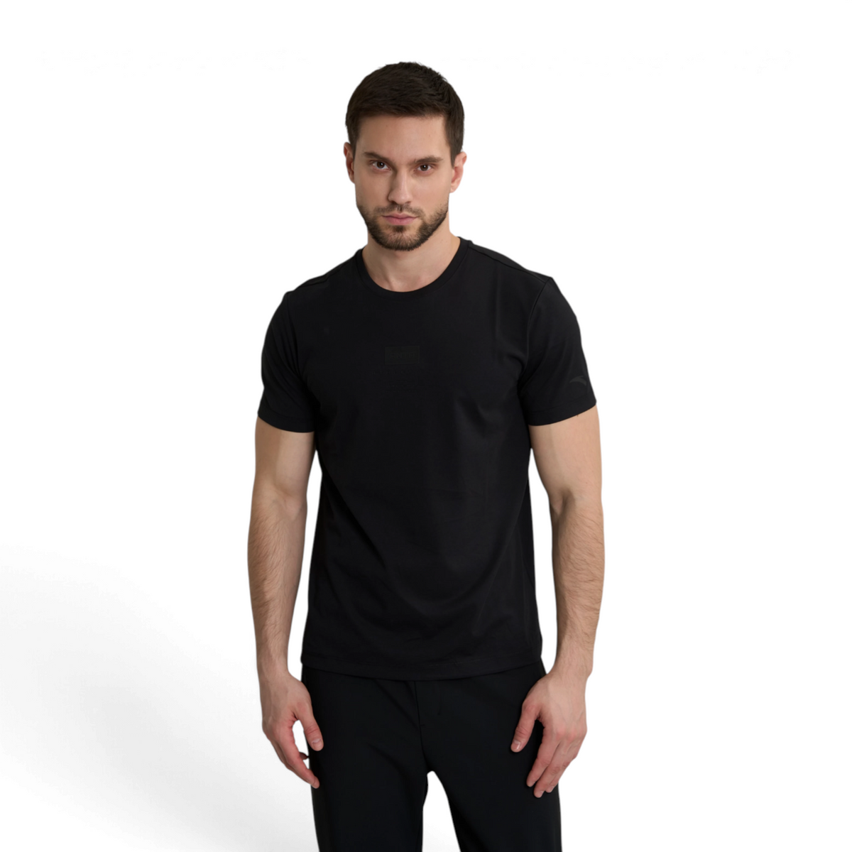 ANTA SS TEE BLACK
