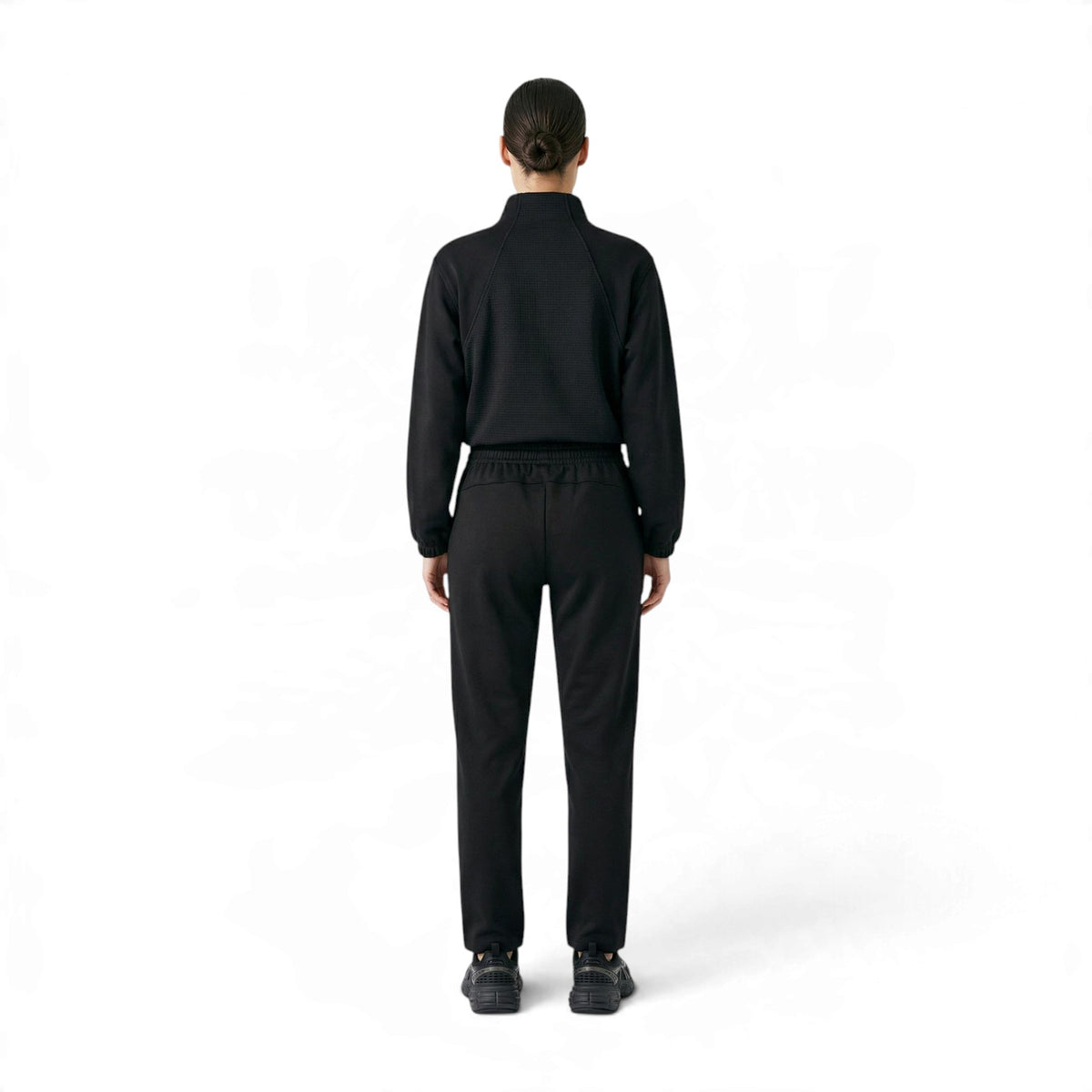 ANTA Women’s LEAF Track Pants in Black – product view 2