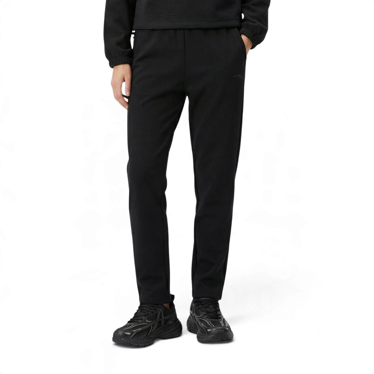 ANTA Women’s LEAF Track Pants in Black – product view 3