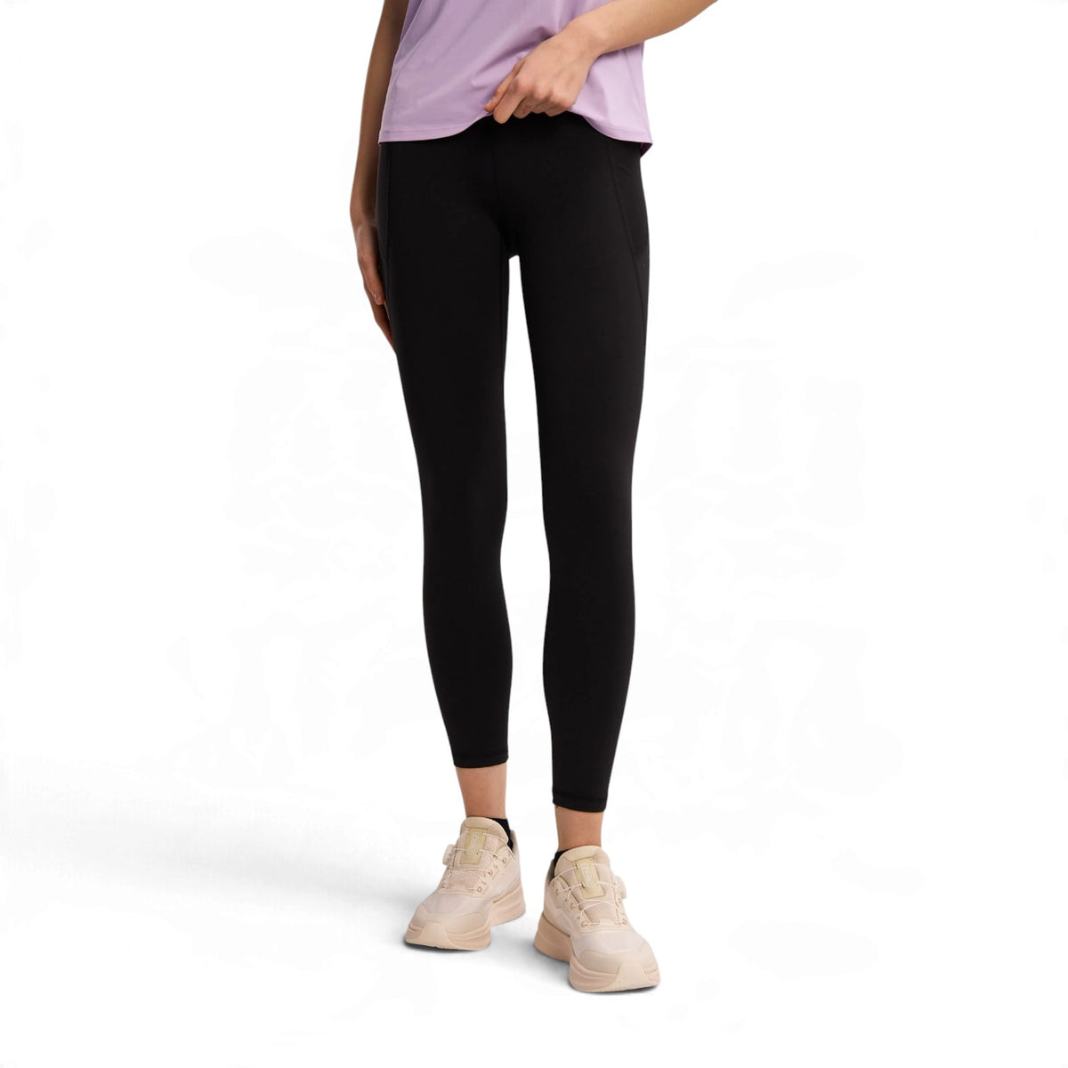 ANTA Women’s Running Tights in Black – product view 1