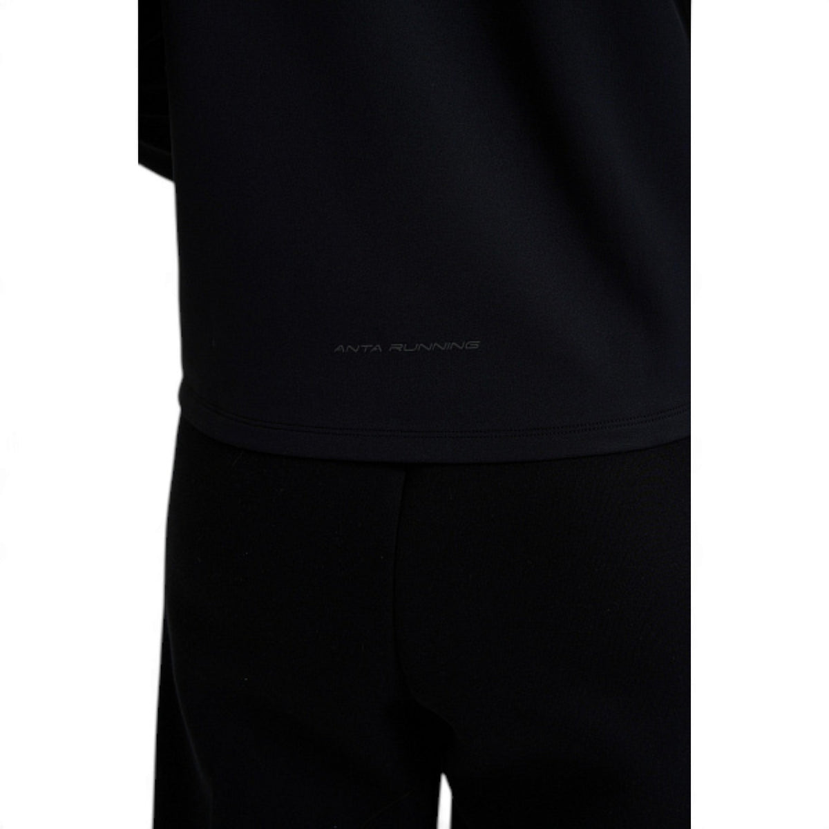 ANTA Women’s Half-Zip Running Top in Black – product view 8