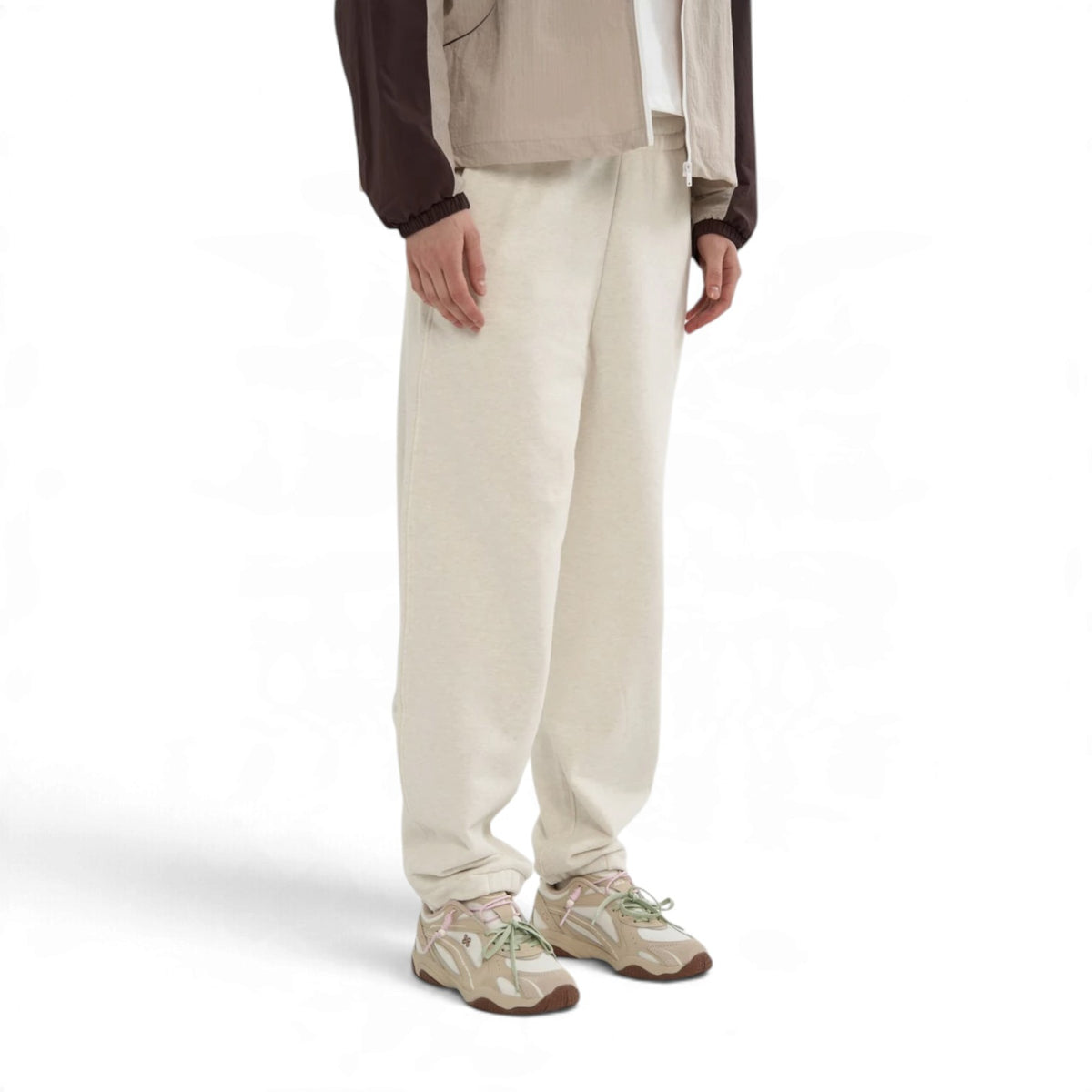 ANTA Women’s COMMUTE Knit Track Pants in Heather Grey – product view 3