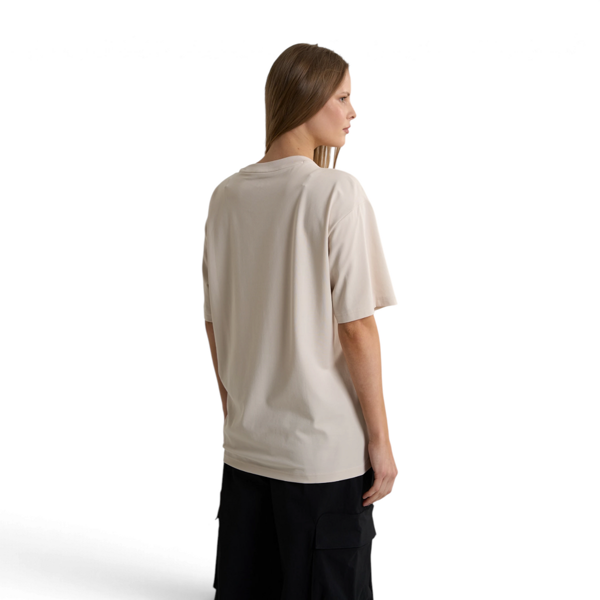ANTA SS TEE SAND GREY